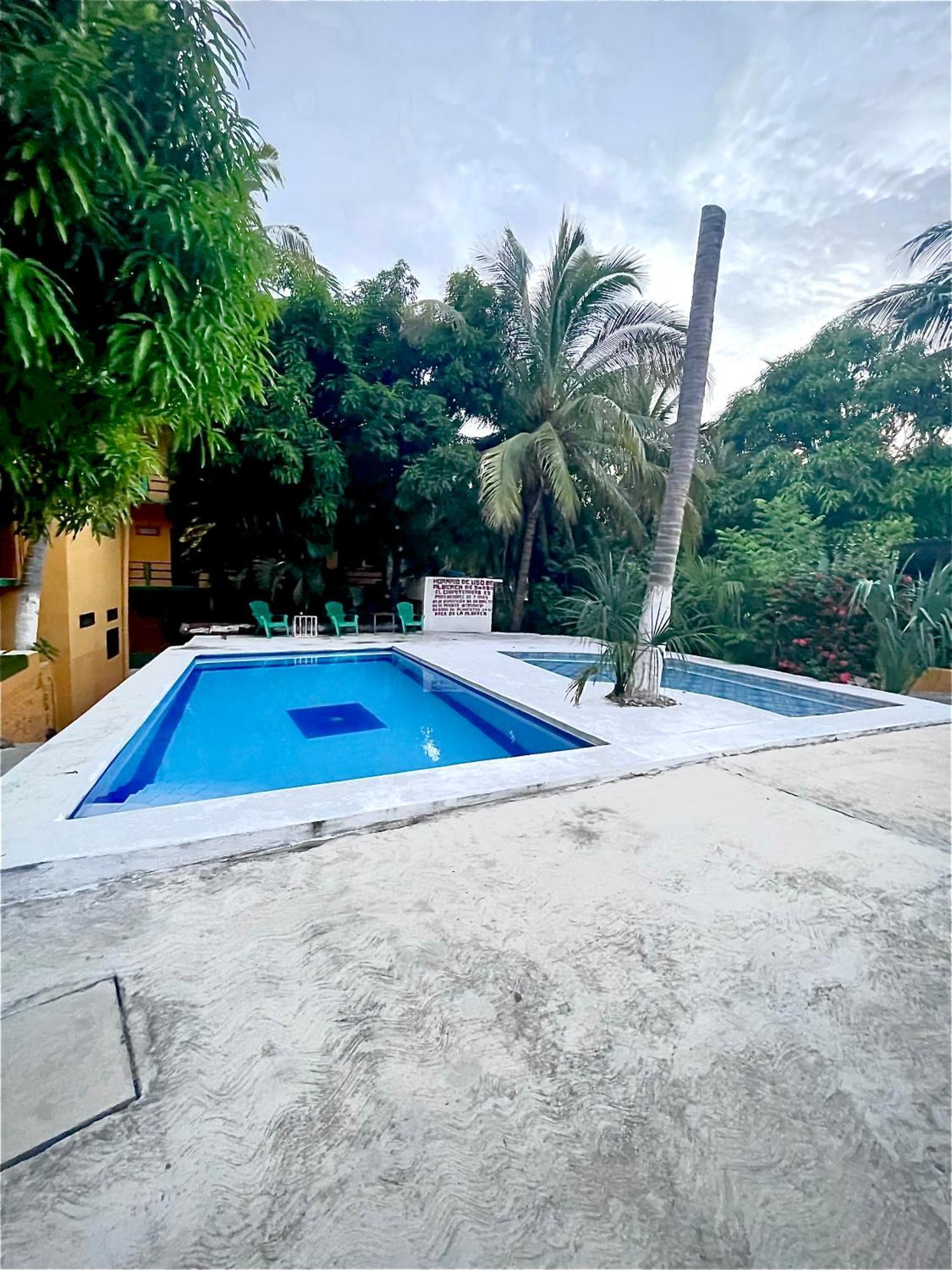 Hotel Posada Playa Manzanillo ปูแอร์โตเอสกอนดิโด ภายนอก รูปภาพ