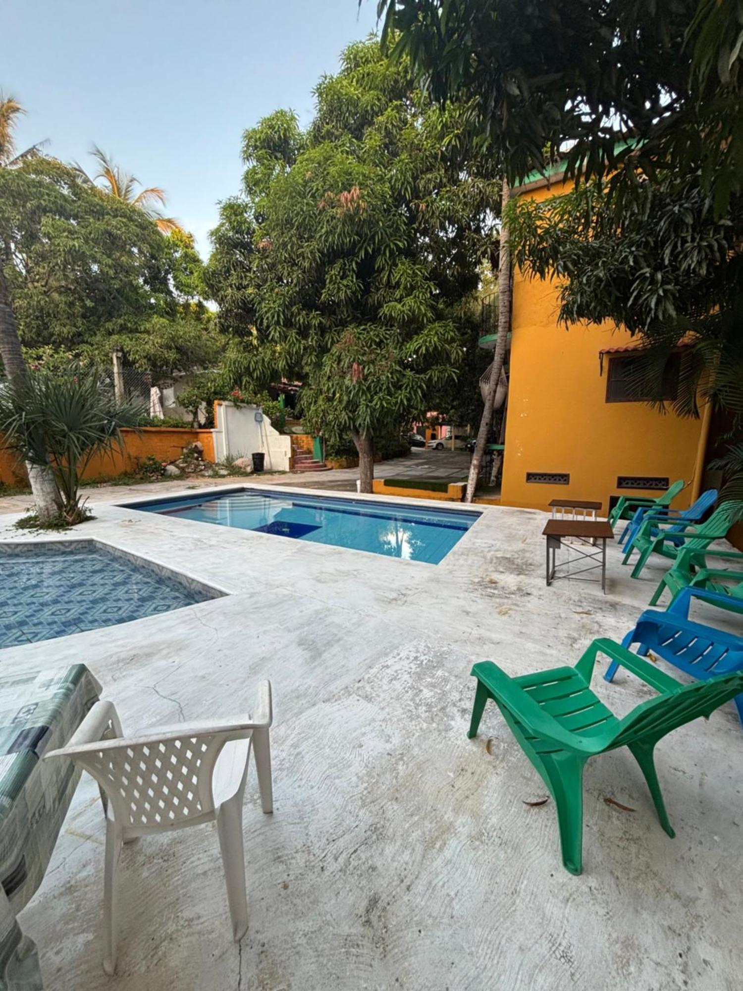 Hotel Posada Playa Manzanillo ปูแอร์โตเอสกอนดิโด ภายนอก รูปภาพ