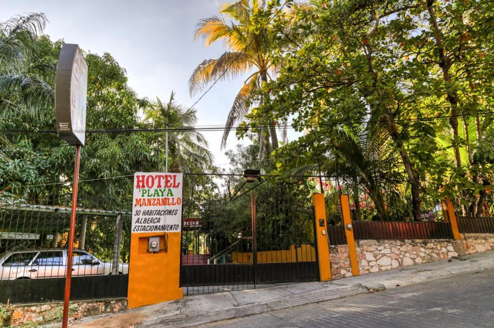 Hotel Posada Playa Manzanillo ปูแอร์โตเอสกอนดิโด ภายนอก รูปภาพ